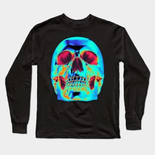 Graient Skull Long Sleeve T-Shirt